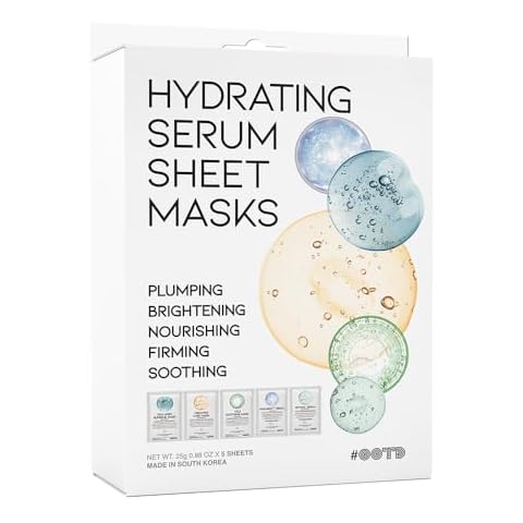 #OOTD Hydrating Sheet Mask Variety Pack 5EA Cover