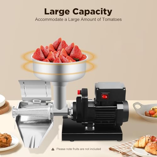 Machine à coulis de tomates électrique pour réussir vos confitures d'été - 3