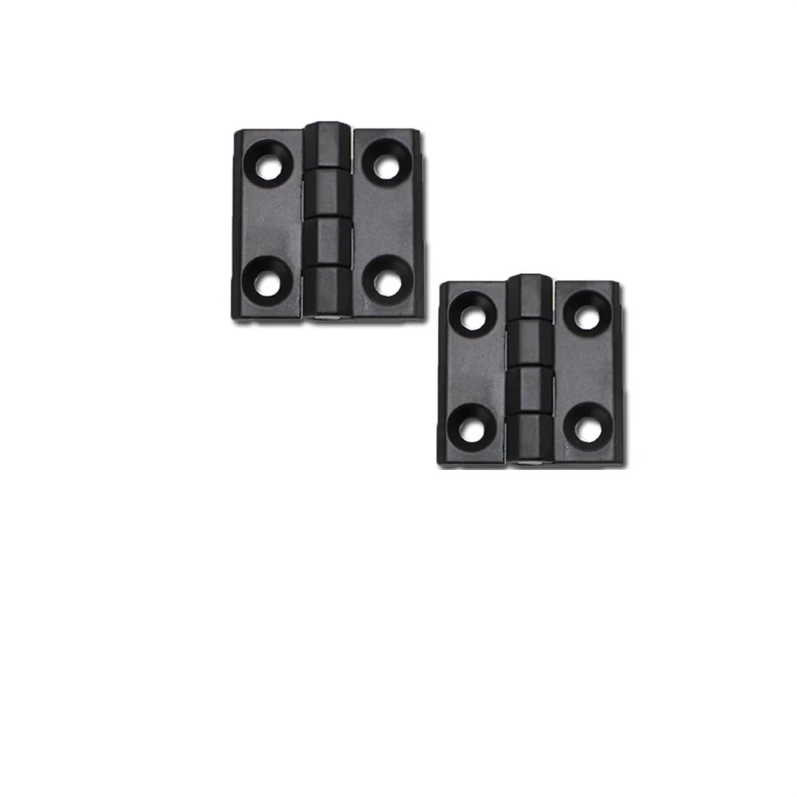 Charnière de porte d'angle en alliage de zinc premium et acier inoxydable 304 noir