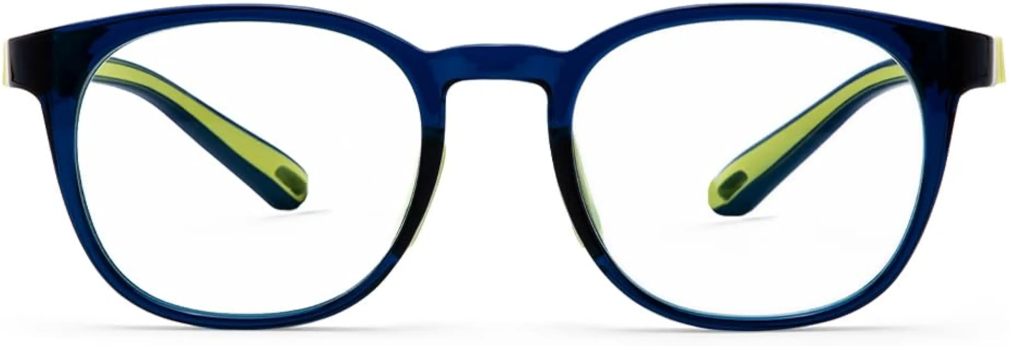 Intellilens Round Kids Computer Glasses for Eye Protection Zero Power