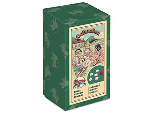 Cayro - Tabas - + 8 Años - Caja Retro y Bolsa de Tela - Juego de Mesa Ideal...