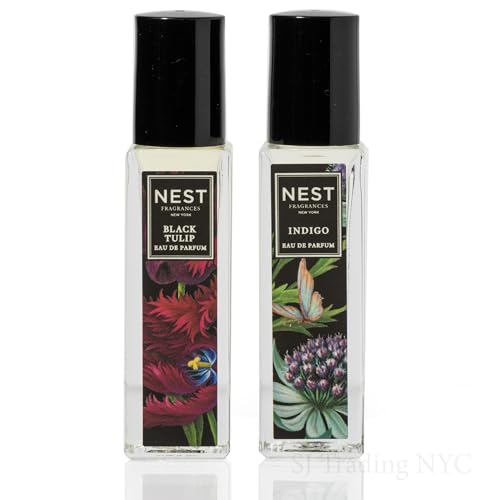 NEST Fragrances Black Tulip & Indigo 0.2 fl oz Scented tatoo set