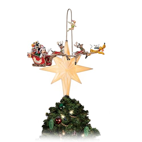 The Bradford Exchange Disney's Timeless Holiday Treasures Tree Topper (Multicolor)