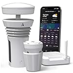WeatherFlow Tempest Weather Station XS1DS1C2, Medi...: Presentada en Better Homes & Gardens, Popular Mechanics, The Spruce y Wired, la estación meteorológica Tempest es confiada por expertos líderes y amada por más de 85.000 usuarios que confían en ella para un clima preciso e hiperlocal todos los días. ...