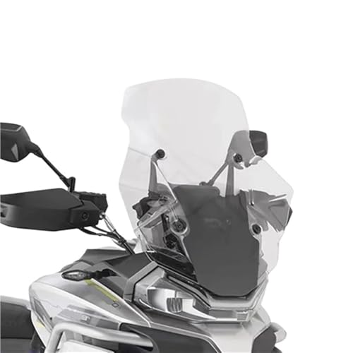 Pare-brise avant 800MT élimine turbulences casque visière moto claire
