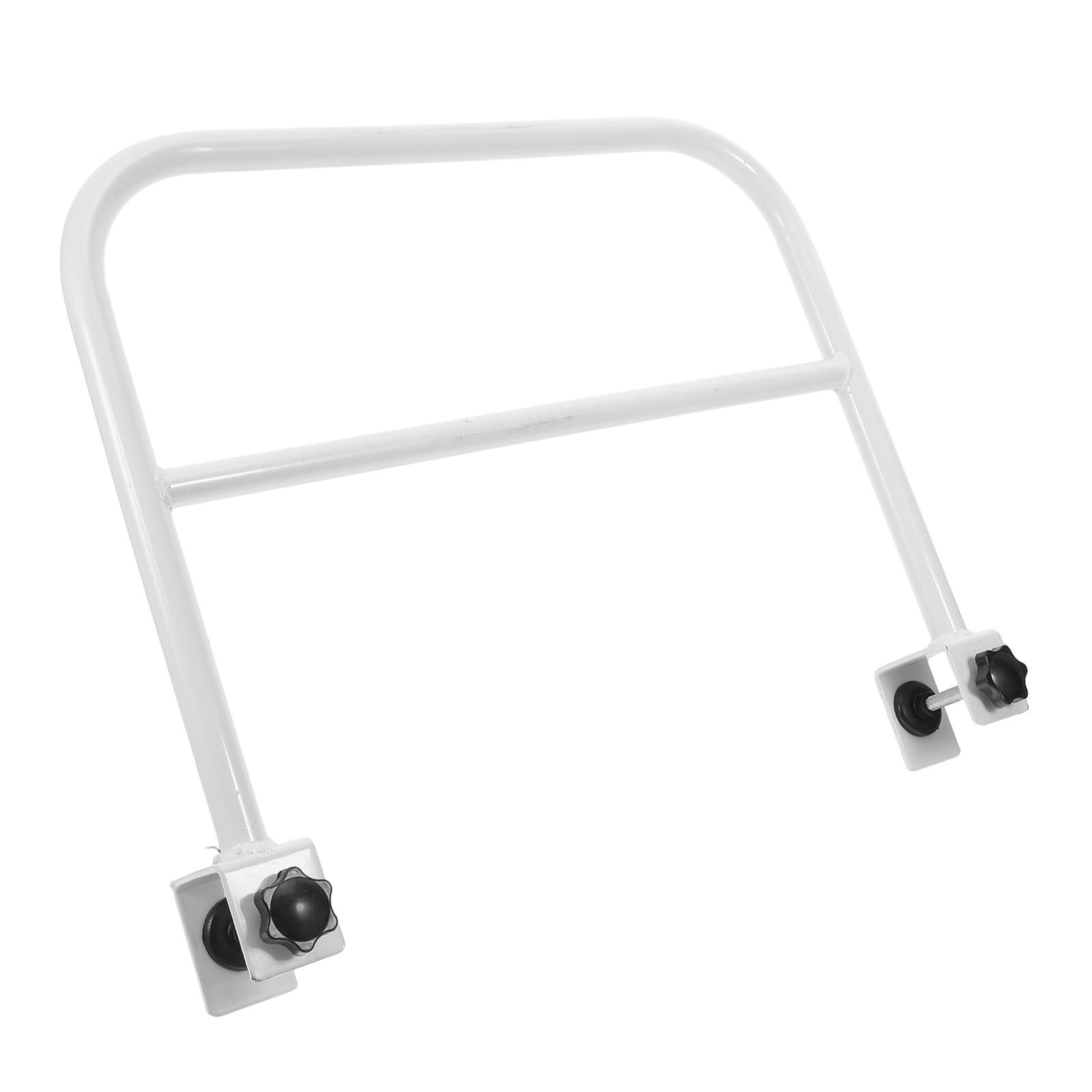 Sponda di Sicurezza in Ferro per Letto Singolo Bianco 40x30 Cm Portatile per Emergenze Notturne Neonati e Anziani