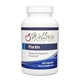 Wellness Resources Fisetin - Novusetin Fisetin Supplement for Longevity, Memory, Focus, Brain Health - Senolytic and Situin Activator - Gluten-Free, Non-GMO, Vegan (100mg, 90 Capsules)