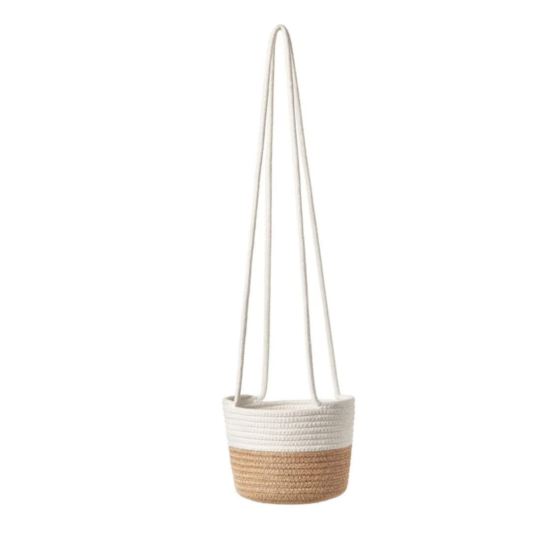 Panier de fleurs suspendu pour gagner de la place et sublimer vos plantes d'intérieur