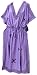 Produktbild LA LEELA Damen Rayon überdimensional Maxi Bestickt Kimono Kaftan Tunika Kaftan Damen Top Freie Größe Loungewear Urlaub Nachtwäsche Strand jeden Tag Kleider violett_T334