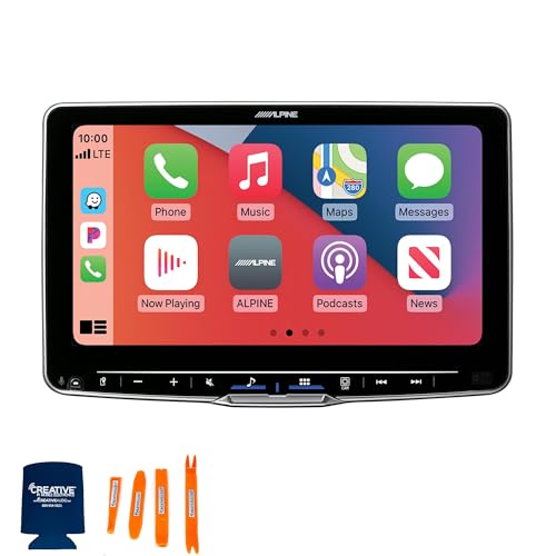 Alpine Halo09 ILX-F509 CarPlay Android Auto con Amplificador 550W miniatura 2
