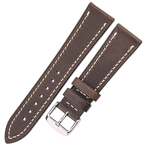 Sangle de montre en cuir bleu 20mm pour sublimer votre style au quotidien