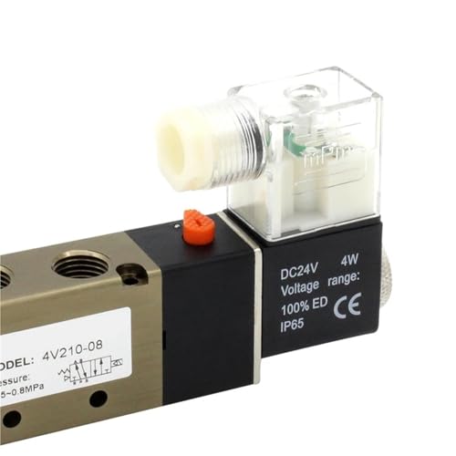 Électrovanne pneumatique 4V210-08 pour contrôle stable de vérin