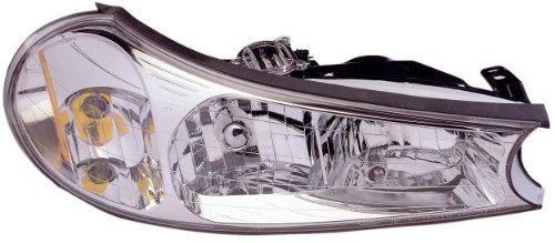 Fleetwood Revolution 2002-2007 RV Motorhome Pair (Left & Right) Replacement Front Headlights with Bulbs