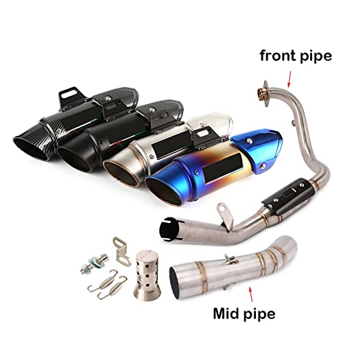 Escape completo 51mm para Benelli TRK251 con DB Killer extraíble para control de sonido 3
