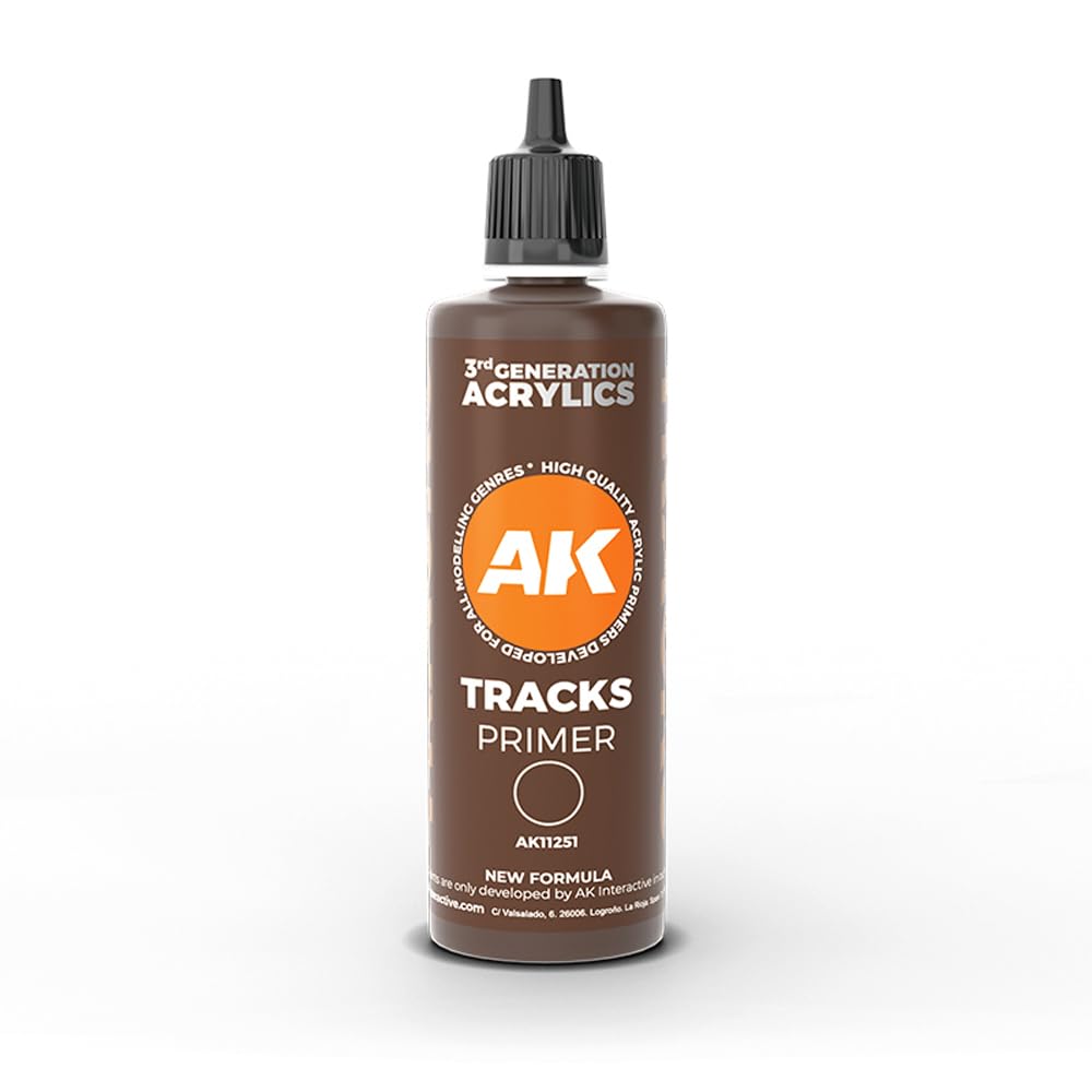 AK Interactive Tracks Surface Primer 100ML 3Gen Paint