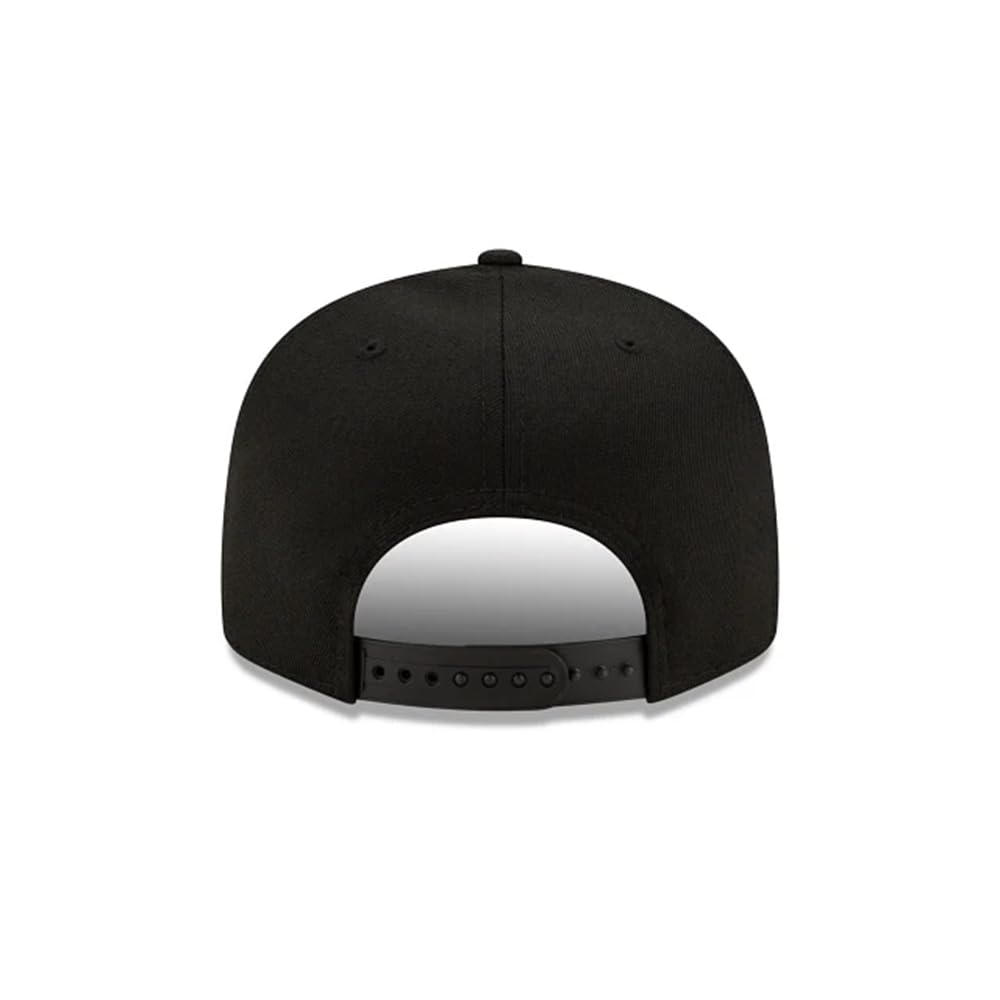 New Era NFL 9FIFTY Black White Adjustable Snapback Hat Cap One Size Fits All