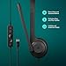 EPOS C1 Business USB-C Headset mit Mikrofon, Chrome-Zertifiziert, Kopfhörer mit Kabel, rauschunterdrückendes, Verbesserte Audioqualität, Konnektivität für Moderne Geräte, leich