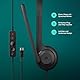 EPOS C1 Fortschrittliches Business-Headset mit USB-C-Konnektivität für Moderne Geräte, Verbesserte Audioqualität, Geräuschunterdrückung - Chrome-Zertifiziert, Connect Unterstützung, Black
