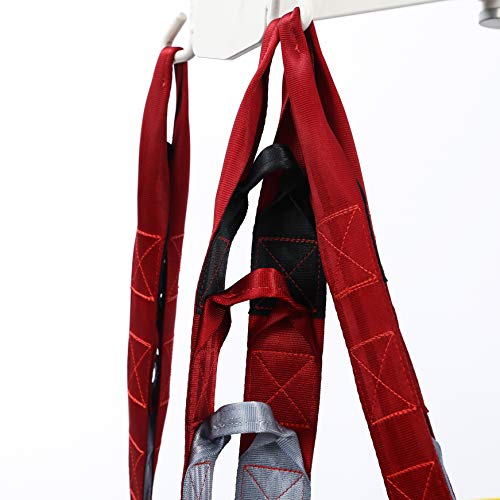 Fushida Patient Lift Sling Hoyer Lift with Head Support, Durable Hoyer Sling with 4 Reinforcement Straps, Ideal for Disabled,Non-Weight Bearing,Bariatric Disabled -Washable,Reusable, Breathable - Thumbnail 7