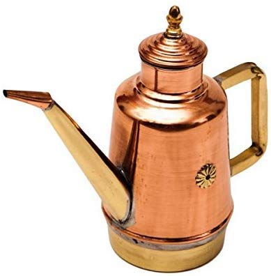 Oliera in Rame ed Ottone Artigianale 0,500 Litri da Cucina Professionale per Pizzeria Accessorio Pizza