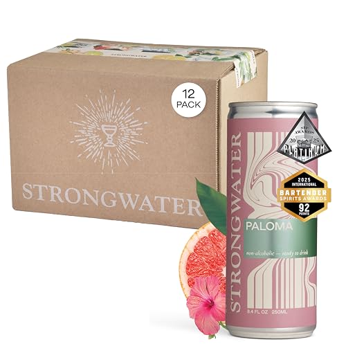 Strongwater Paloma - 12pk (8.4 FlOz) - Ready to Drink Mocktail