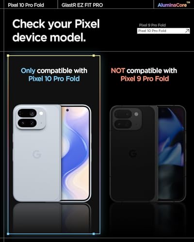 Image of Spigen EZ Fit Pro Tempered Glass Screen Protector Guard for Pixel 10 Pro Fold [2 Pack]