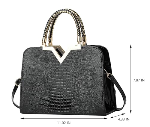 Image of JHVYF Shoulder bags for Women Trendy Crossbody bags Casual Satchels Purse Ladies' Tote Bag