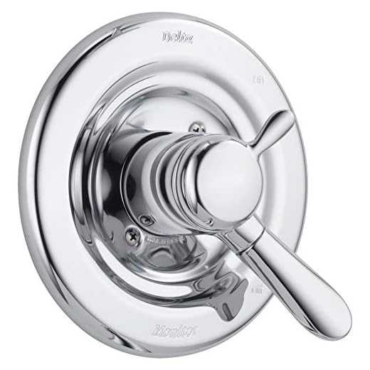 Delta Faucet Lahara 17 Series Dual-Function Shower Handle Valve Trim Kit, Chrome T17038 (Valve Not Included), 4.00 x 4.00 x 5.00 inches