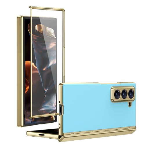 Étui pliable Samsung Galaxy Z Fold Special Edition bleu ciel avec protection d'écran intégrée