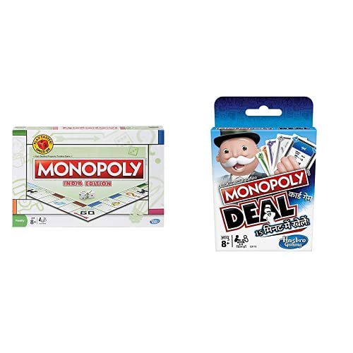 Image of Monopoly Kid India Edition Board Game Hindi Deal Cards