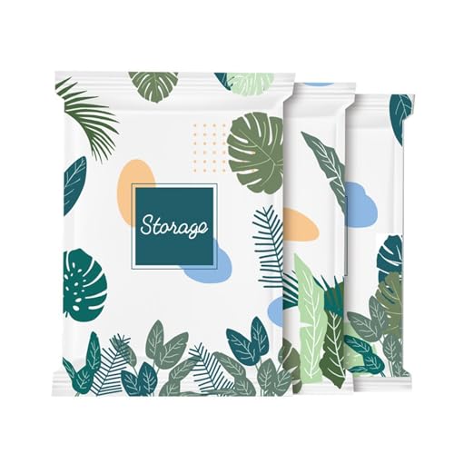 Cajas de Almacenamiento Prácticas para Ropa Bolsa de compresión al vacío para aspirar ropa y colchas, especial para mudanzas, bolsas extra gruesas y extra grandes, bolsas de almacenamiento (B, 50x70)