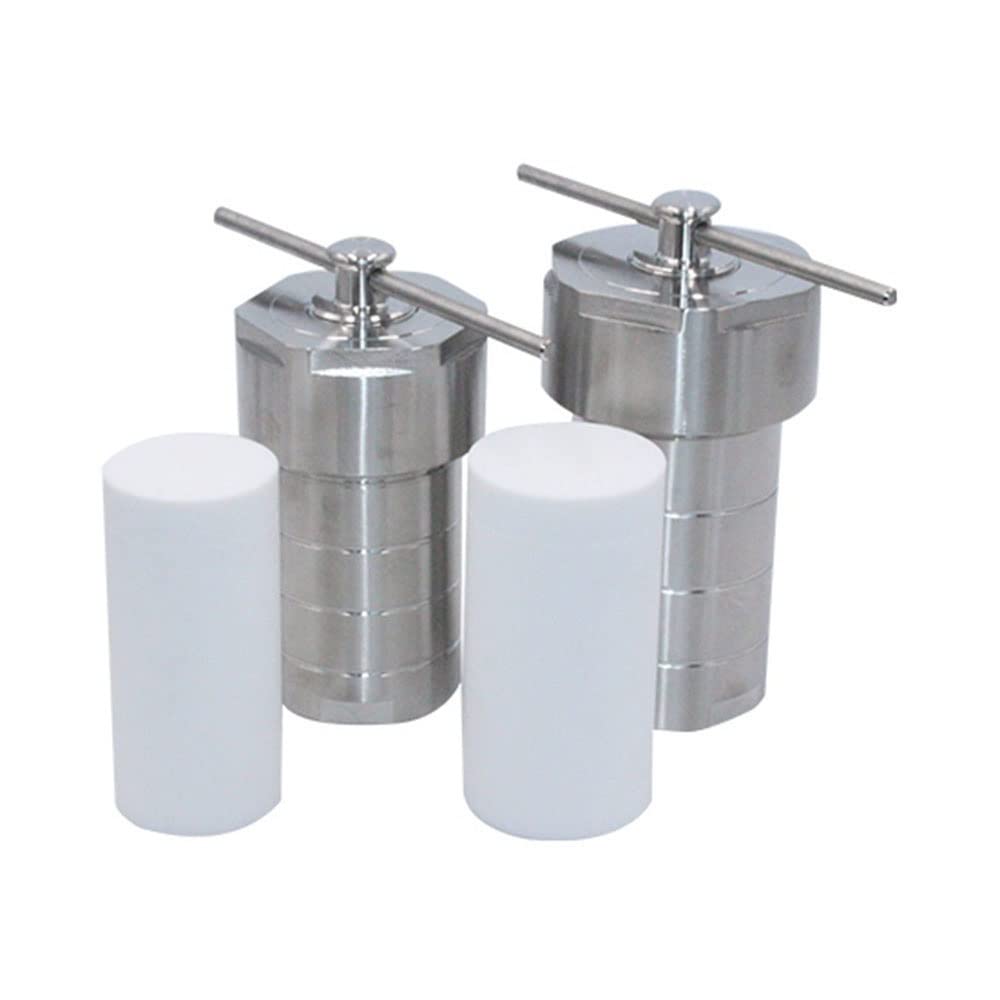 Réacteur Autoclave, avec Chambre De Synthèse Hydrothermale en PTFE 20 ML/ 25 ML/ 50 ML/ 100 ML/ 150 ML/ 200 ML/ 250 ML/ 300 ML/ 500 ML (Size : 50ml)