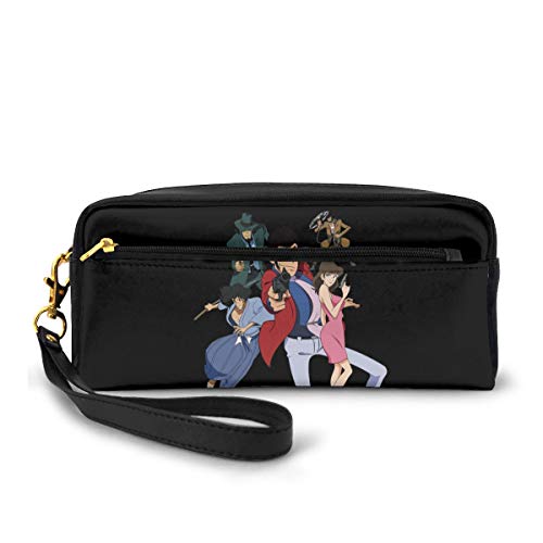 Preisvergleich Produktbild Lupin III: The Castle of Cagliostro Kosmetiktasche für Damen, tragbare Aufbewahrungstasche Einheitsgröße Schwarz