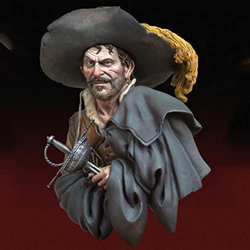 Busto Modelo Resina Ancient Man Officer 1:10 Sin Montar miniatura 1