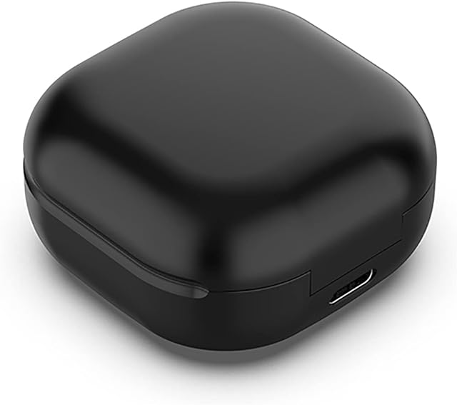 Charging Case Replacement for Samsung Galaxy Buds Live SM R180, Charging Dock Wired Charger Case (Black NO Earbuds)