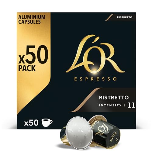 L´OR Espresso Cápsulas de Café Ristretto | Intensidad 11 | 50