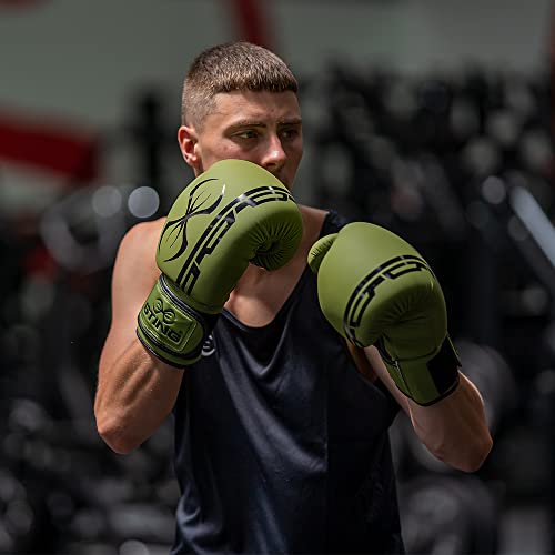 Image of Sting Olympics Sponsor - Armaplus Boxing Gloves | for Competition & Training [Khaki, 12oz]