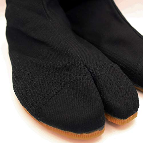 Outdoor Ninja Tabi Shoes, Jikatabi, Cushioned Rubber Sole, Unisex Black2