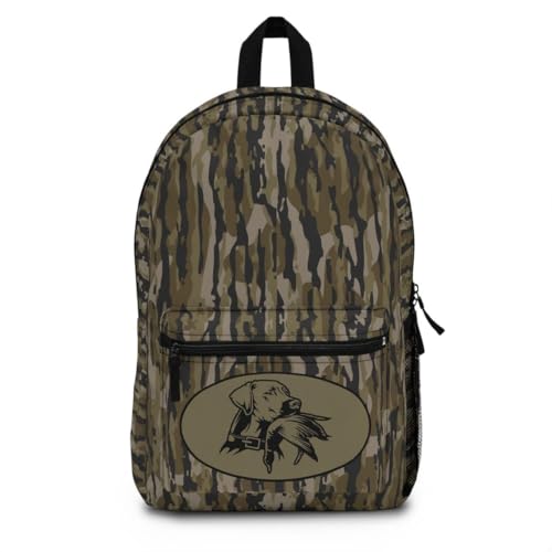 Mossbark Camo with Duck Dog Backpack, Backpacks/Duck Hunting, Back to School, Hunting Bags