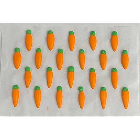Candy Molds N More Royal Icing Carrots 25 Count Cover