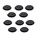 Bettomshin 10Pcs 16mm Rubber Grommet Wire Grommets Eyelet Ring Gasket Rubber Grommets for Wiring Cable, Black
