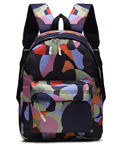 Pagwin Backpacks for Women,Stylish and Trendy College backpacks for girls, Water Resistant and Lightweight Mini Bags (Print)