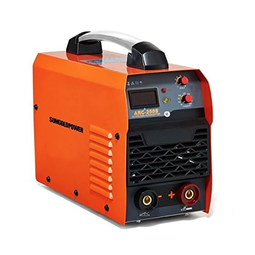 SUNGOLDPOWER ARC MMA 250A Welder Dual 110V 220V IGBT Hot Start Welding Machine DC Inverter Welder 250 AMP LCD Anti-Stick