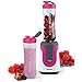 Breville VBL134 Blend Active Mixeur personnel et machine à smoothies avec 2 flacons mélangeurs portables Rose (600 ml) 300 W