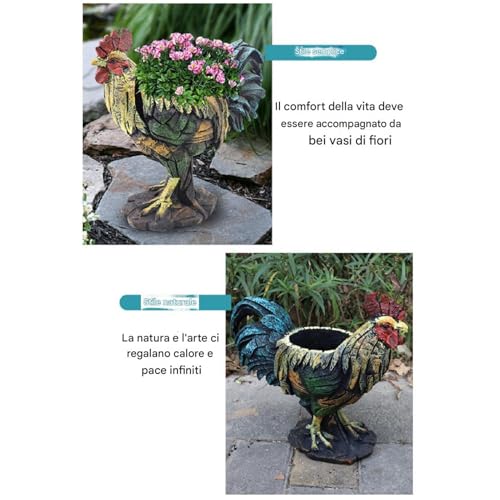 Artisanat en résine de qualité pour pots de succulentes durables - 8