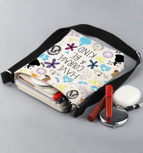 CMNIM Princess Inspired Crossbody Bag Princess Fans Gift Fairy Tales Gift Have Courage and be Kind Princess Crossbody Purse4
