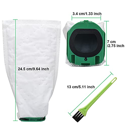 DrRobor 6 Sacchetti per Vorwerk Sacchetto Filtro