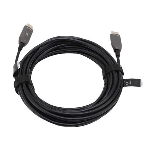 LiebeWH Cable de Interfaz Multimedia de Alta Definición de Fibra óptica 8K para una Visión Clara y una Experiencia de Sonido Envolvente, 10 M de Longitud, Adecuado para Videoconferencias de Oficina,