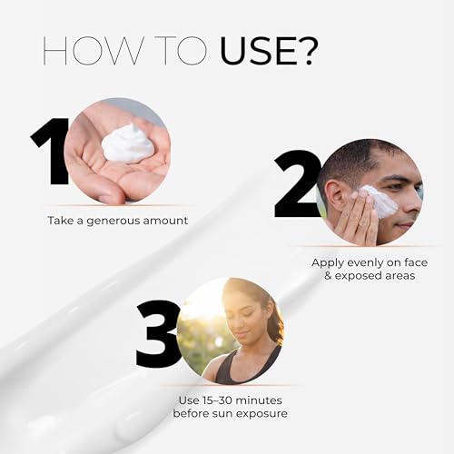 Image of By Naked Fact Sunscreen for Men & Women | Sun Screen spf 50 for Men | Sports-Focused Matte Protects From Polution With Ferulic Acid, Niacinamide & Hyaluronic Acid, For Bright Skin | 50 gms | UNISEX