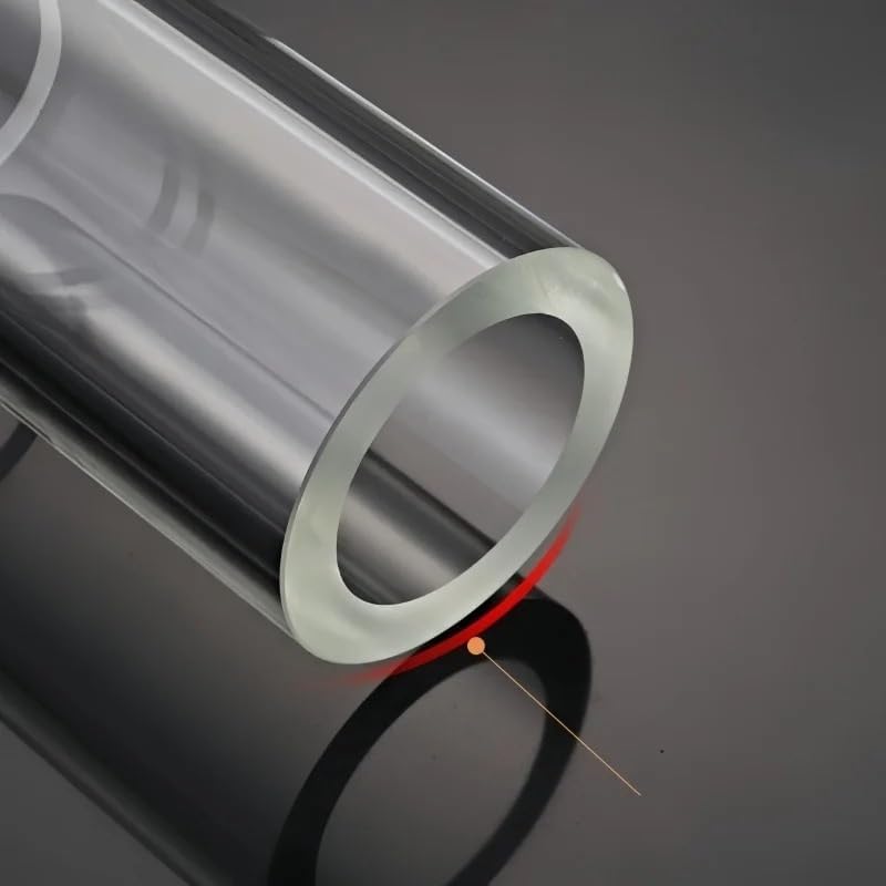 100mm Long Borosilicate Glass Column, Resistant to high Temperature and Pressure, Outer Diameter 50-230mm, Mirror Mirror Column (Mirror ±1mm)(70mm,100MM_5MM)